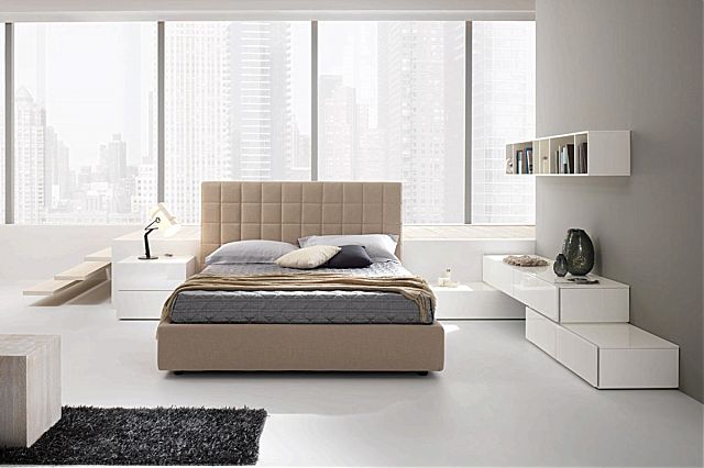 Κρεβάτι επενδυμένο Spar Arreda Pacifico-Scacco