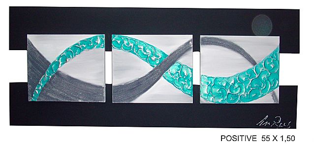 Πίνακας ζωγραφικής Gallerista by Repanis Positive-Positive
