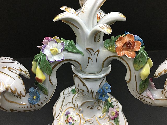 Κηροπήγιο εργοστασίου Dresden Porzellan manufaktur