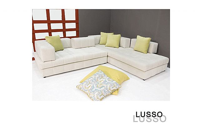 Καναπές γωνιακός Sofa And Style Lusso-Lusso