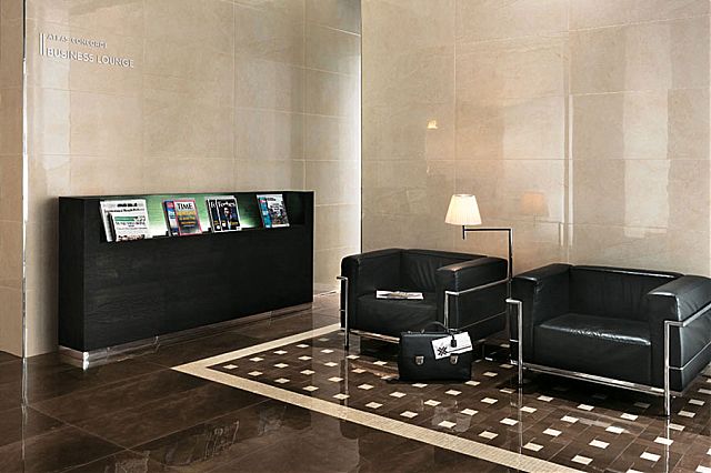 Πρόταση σε πλακάκια για αίθουσα αναμονής επιχειρήσεων της Marvel