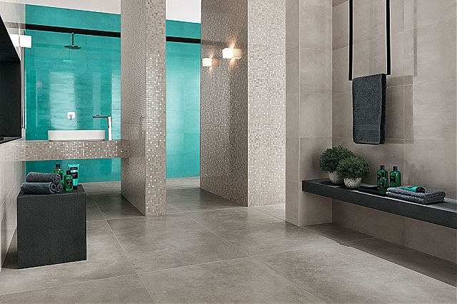 Πρόταση σε πλακάκια σε αίθουσα spa της συλλογής Dwell