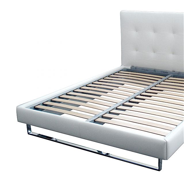  - Λεπτομέρεια του επενδυμένου κρεβατιού Mirò της εταιρείας Nicoline.