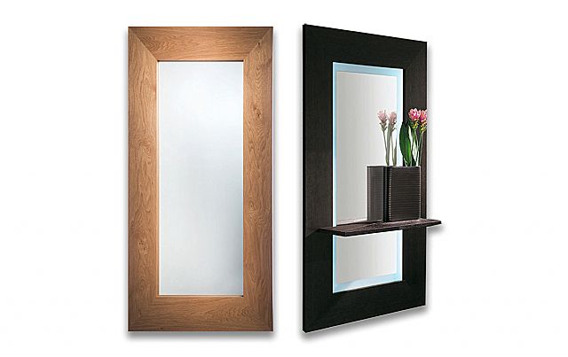  - Καθρέφτης Sibilla της εταιρείας Riflessi. (σε φυσικό και βεγκέ)