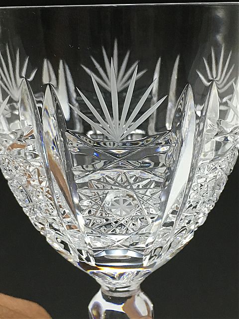 Σερβίτσιο ποτηριών εργοστασίου Bohemia Cristal