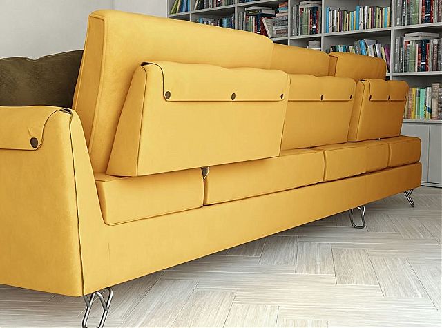 Καναπές γωνιακός εργοστασίου Sofa And Style