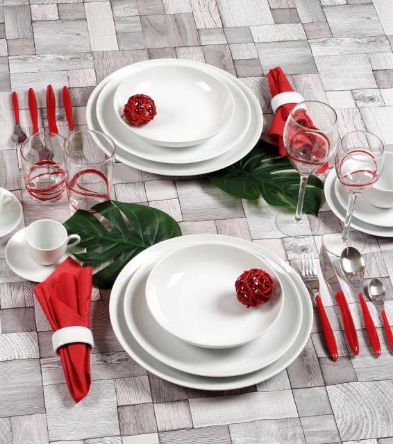 Σερβίτσιο πιάτων-φαγητού εργοστασίου Cryspo Trio