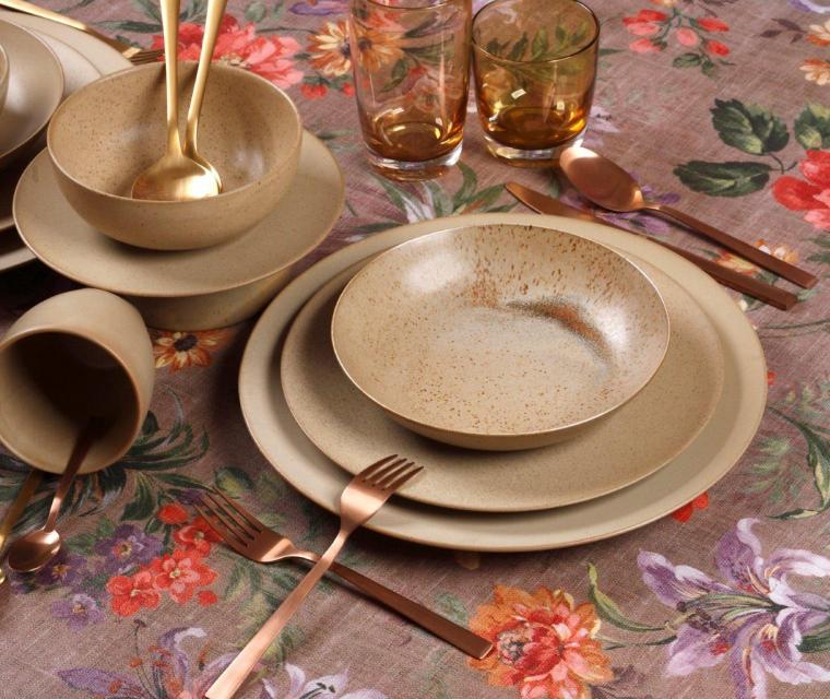 Σερβίτσιο πιάτων-φαγητού εργοστασίου Cryspo Trio