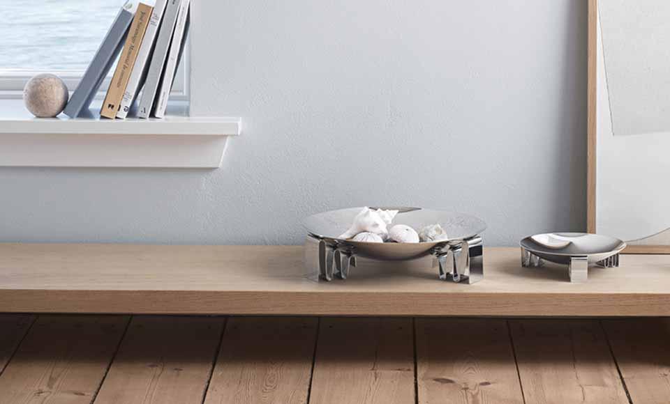 Κουπ διακοσμητικό εμπνευσμένο από τη δύναμη και την ομορφιά του ωκεανού της συλλογής Frequency της εταιρείας Georg Jensen