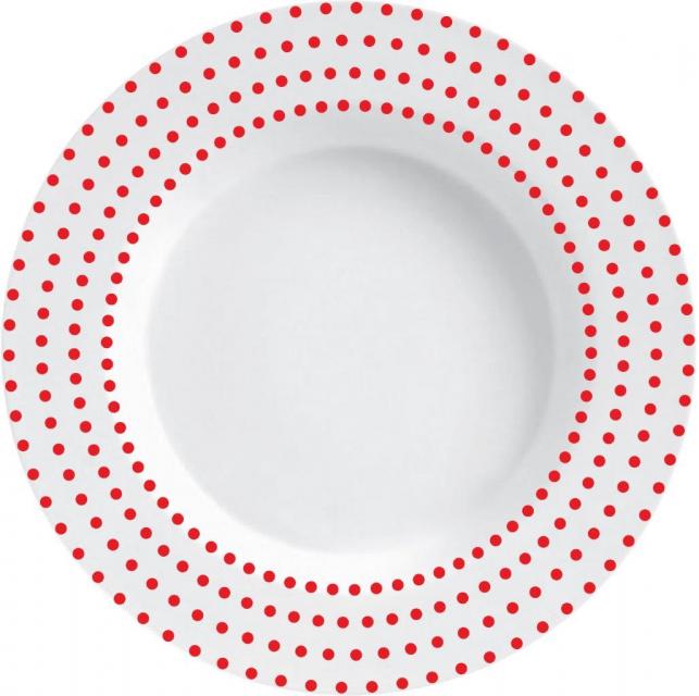 Βαθύ Πιάτο σειράς Matrix Red