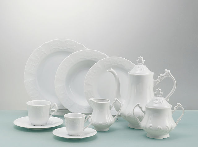 Σερβίτσιο πιάτων-φαγητού εργοστασίου Cryspo Trio