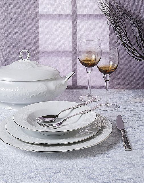 Σερβίτσιο πιάτων-φαγητού εργοστασίου Cryspo Trio