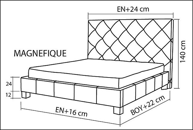 Κρεβάτι επενδυμένο εργοστασίου Sofa And Style